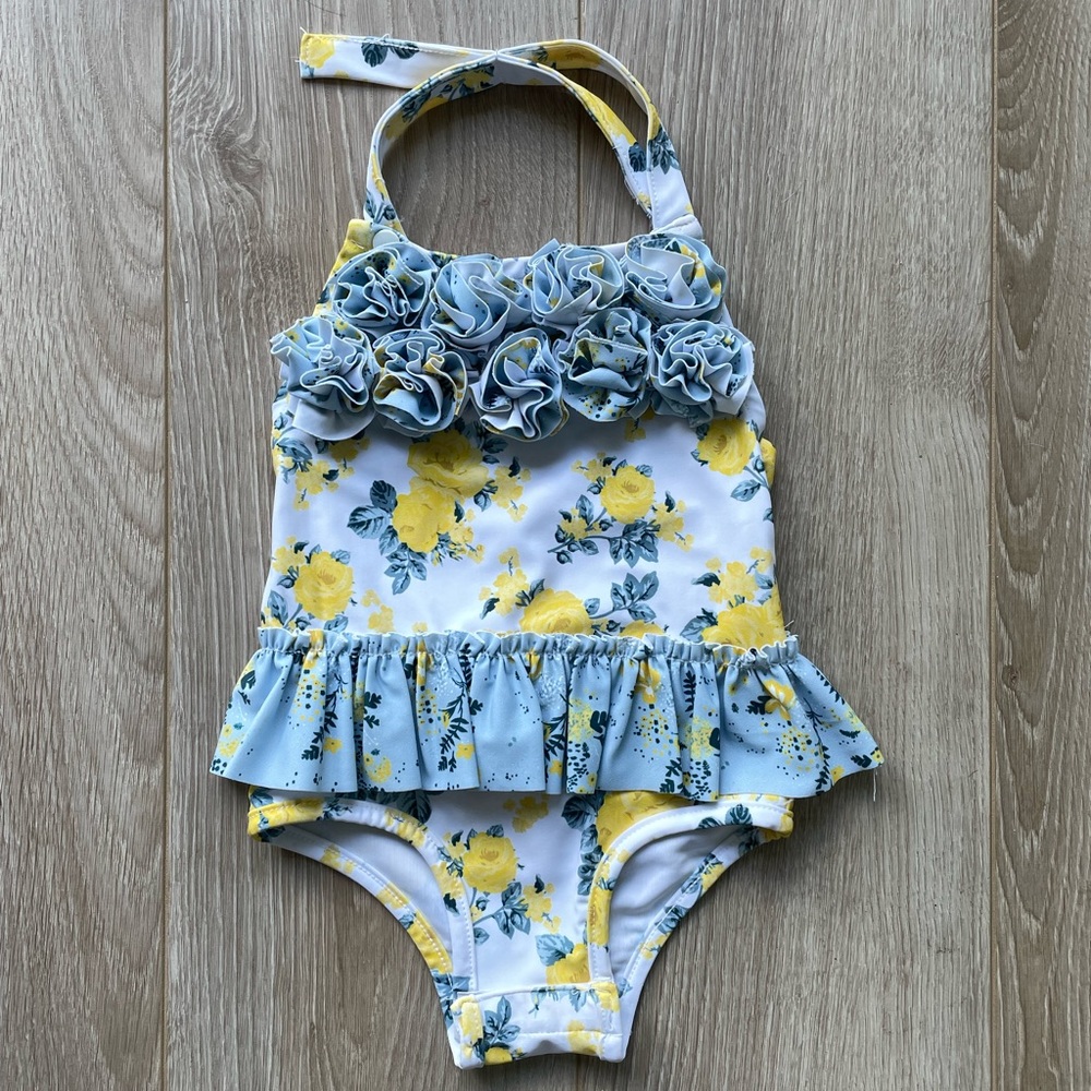 Mudpie one piece swimsuit, 6-9 months NWOT